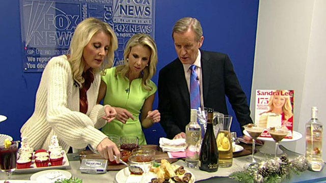 Sandra Lee's Thanksgiving appetizers and cocktails