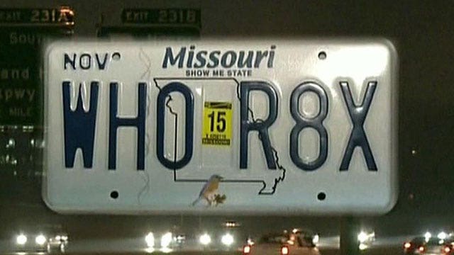 MO license plate controversy