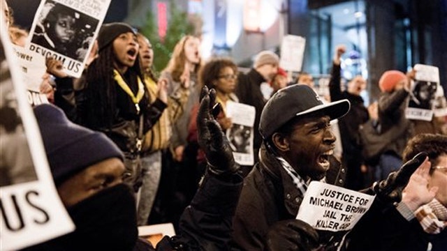 Protests erupt across the country after Ferguson verdict