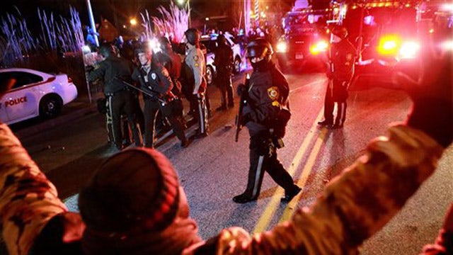 Keeping order in Ferguson