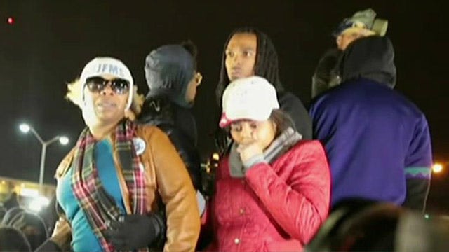 Brown's mother, stepfather react to grand jury decision