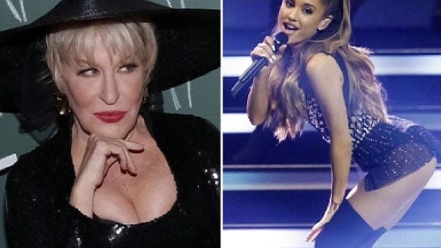 Bette Midler criticizes Ariana Grande for being too sexy