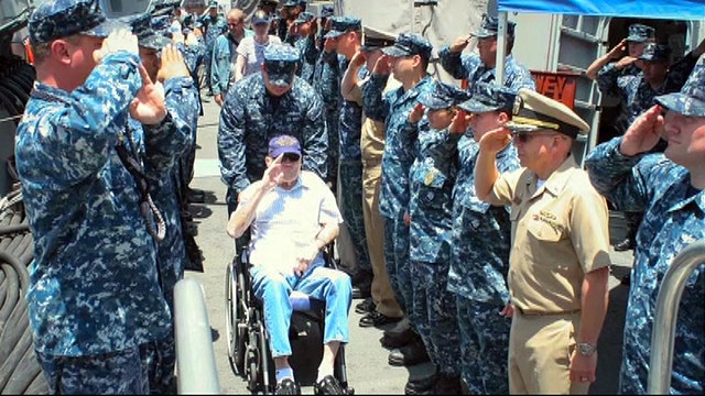 Pearl Harbor survivor's dying wish granted