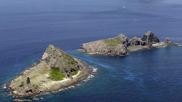 China asserts air rights over Senkaku Islands