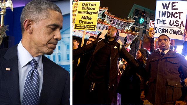 What should president's role be in situation like Ferguson?