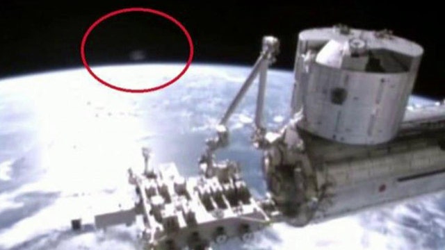 UFO mystery near International Space Station