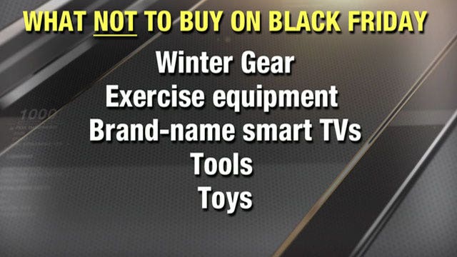 What not to buy on Black Friday