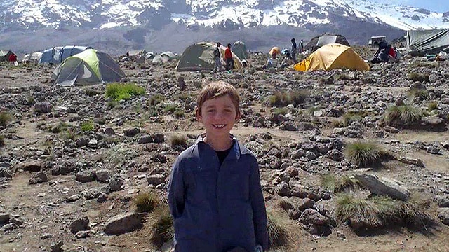 Boy plans to climb highest mountain in Western Hemisphere