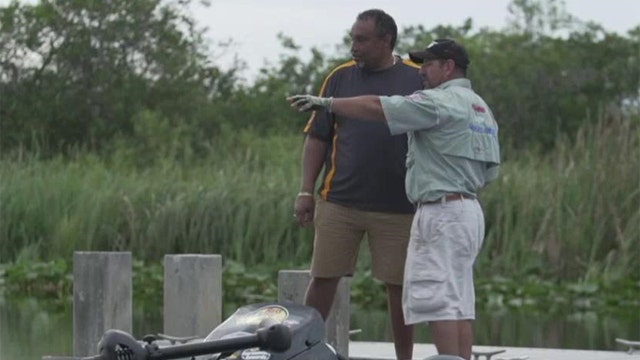 Fishing as therapy for military vets with PTSD