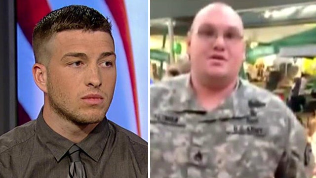 Hero veteran calls out fake soldier on video