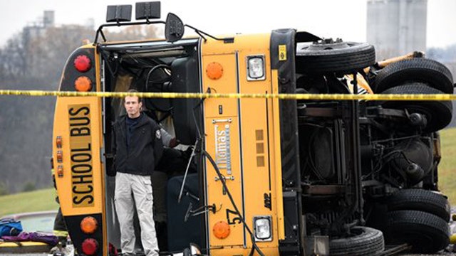 Two school buses crash in fatal accident