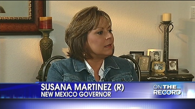 NM Gov. Susana Martinez Talks to Greta