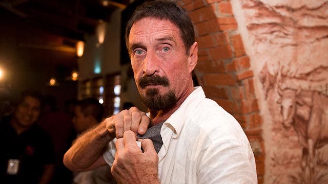 John McAfee seeks asylum in Guatemala