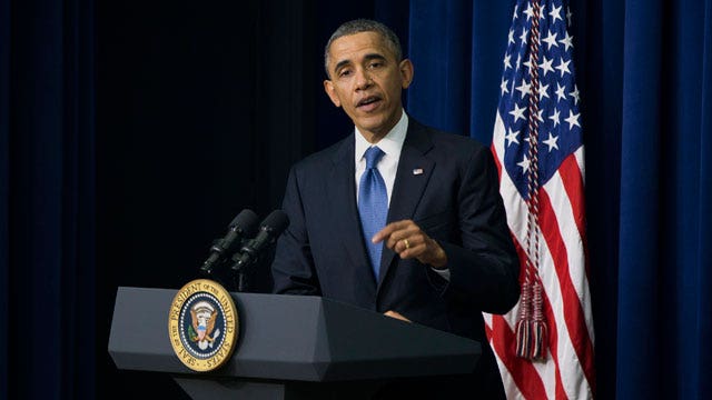 President compares Obamacare to civil rights movement