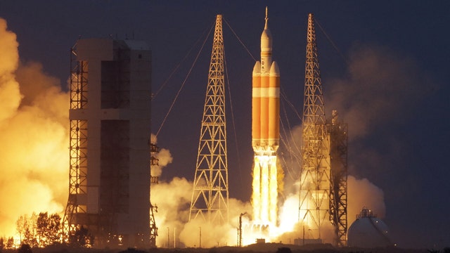 Landmark liftoff: Orion spacecraft embarks on maiden voyage