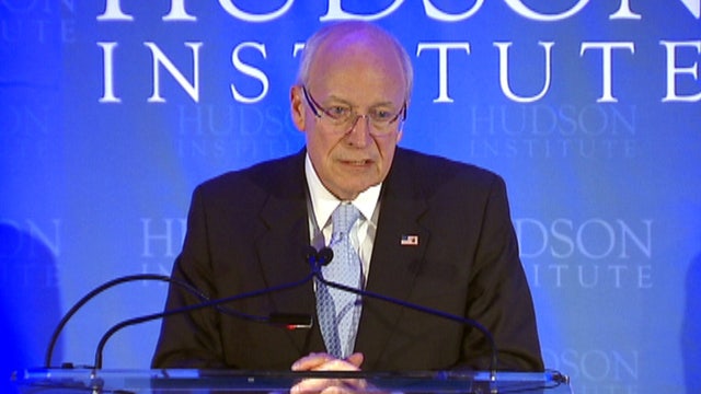 Cheney unloads on Obama during Hudson Institute speech