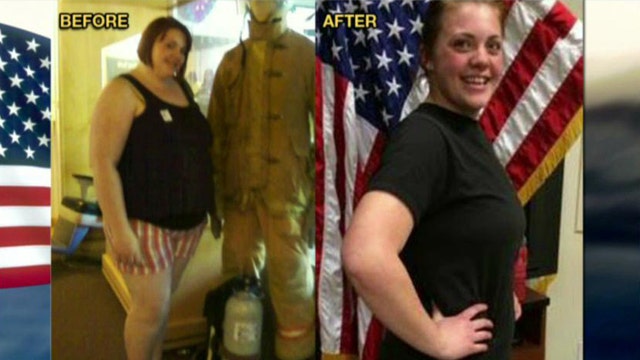 Heroic motivation: Woman lost 110 pounds to join Army