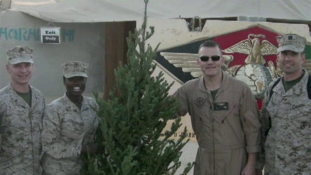 Operation Holiday Cheer sends Christmas trees to troops