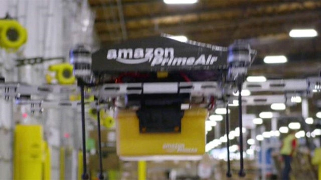 Media swoon for Amazon drones