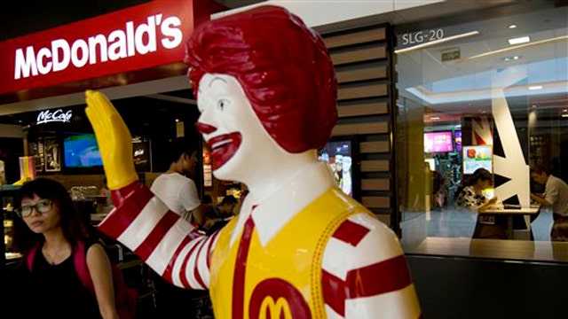 McDonald's sales down for November