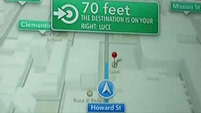 Apple Maps luring motorists into danger?