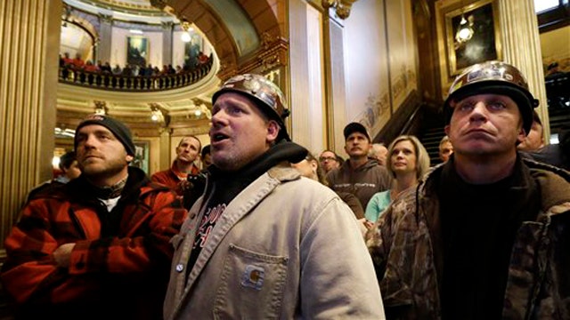 Inside MI battle over right-to-work