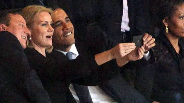 Greta: Really, Mr. President? A selfie at a memorial?