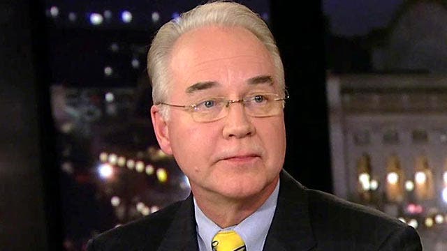 Rep. Tom Price on his alternative to ObamaCare