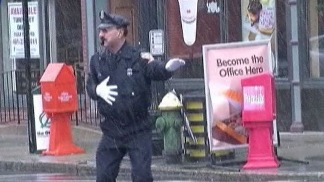Dancing cop returns to the streets