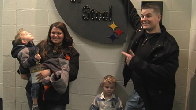 Christmas surprise: Military family gets home decorated