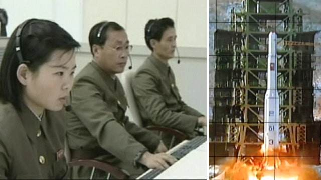 North Korea releases control room footage of rocket launch