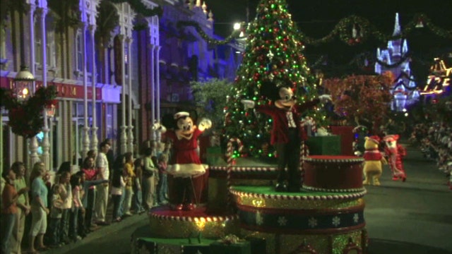 Orlando's theme parks host spectacular holiday parties