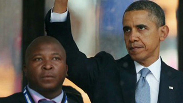 ‘Fake’ sign language interpreter at Mandela memorial 