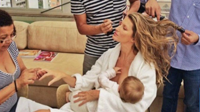 Gisele Bundchen a multitasking mom or out of touch?