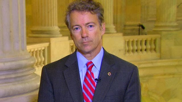 Rand Paul says spending fight is 'crummy way to run gov't'