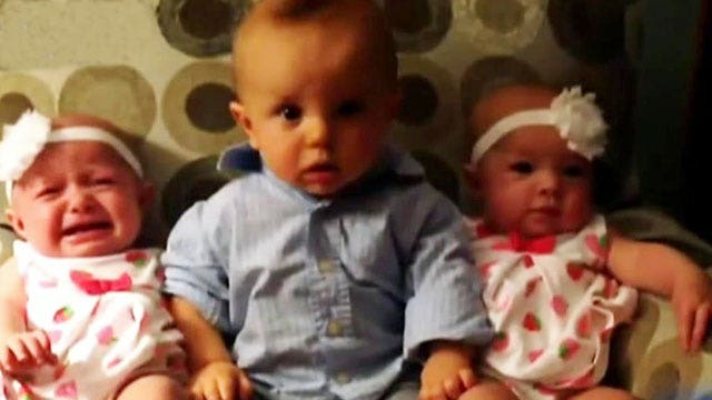 Viral Video: Big brother sees double