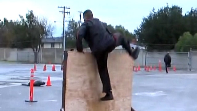 Tough obstacles for police hopefuls 