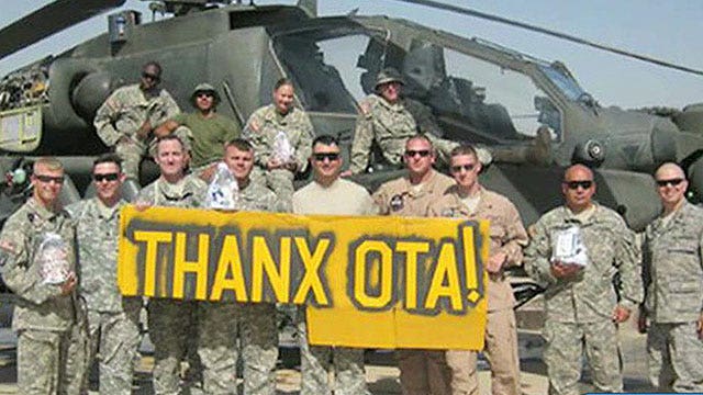Operation Troop Aid sends gifts overseas troops