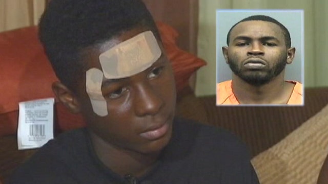 Father allegedly encourages stepson to beat classmate