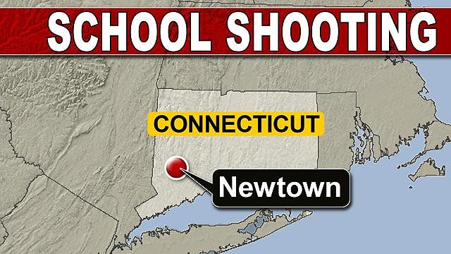 Timeline of events in Connecticut school shooting