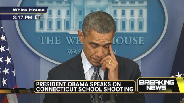 Obama Gives Emotional Statement on Shooting