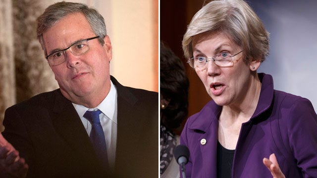 Jeb Bush, Elizabeth Warren teeing up presidential runs?