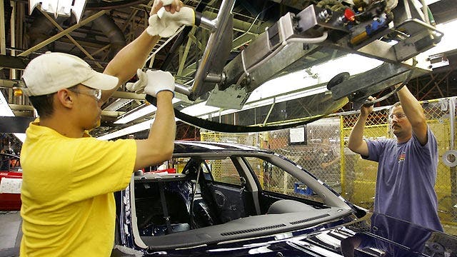 US factories shifting into high gear