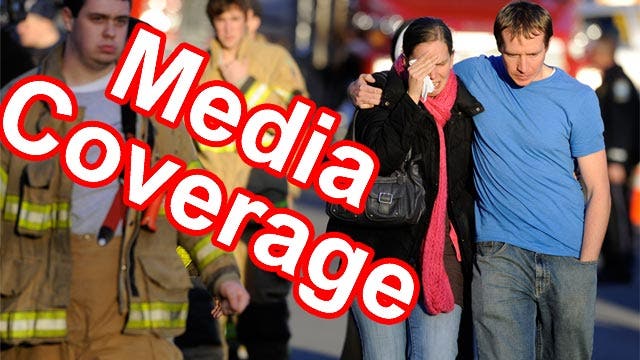 Discussion of media coverage of Sandy Hook shooting