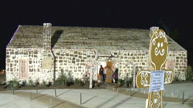 World's largest gingerbread house built in Texas 