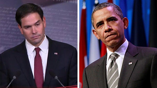 Rubio: Obama is single worst negotiator in WH in my lifetime