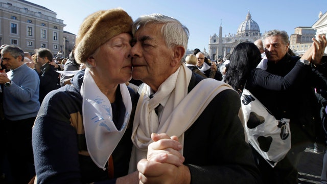 Flash mob dancers descend on Vatican for pope's birthday