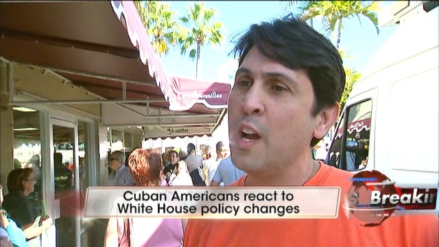 Cuban Americans react to US policy changes