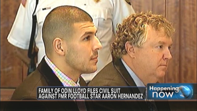 Aaron Hernandez Sued By Family Of Man He's Accused Of Killing
