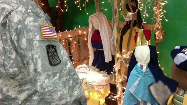 Nativity scenes removed